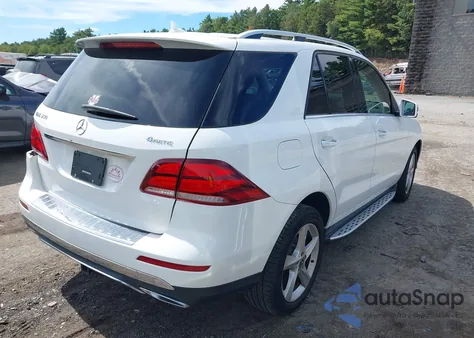 2017 Mercedes-Benz Gle 350 4Matic из США, поврежденный, VIN 4JGDA5HB1HA908539